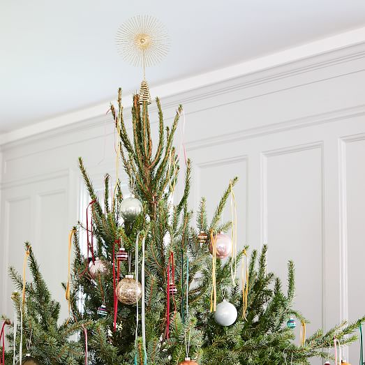 Glitter Starburst Tree Topper | West Elm