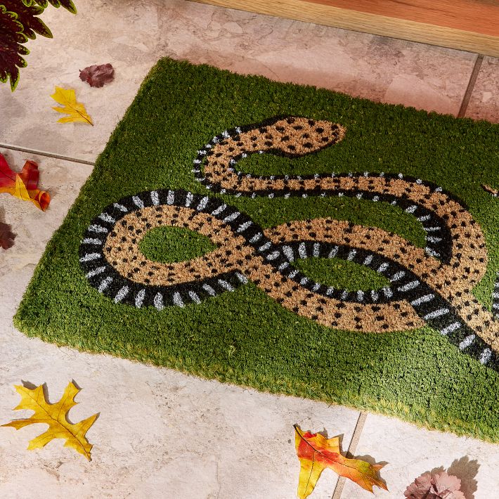 Serpent Doormat | West Elm