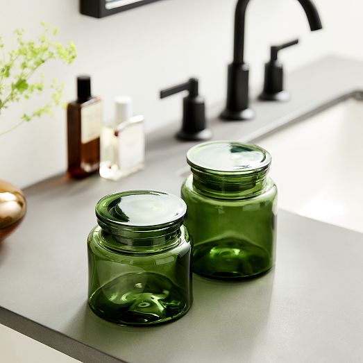 Apothecary Glass Bath Accessories West Elm