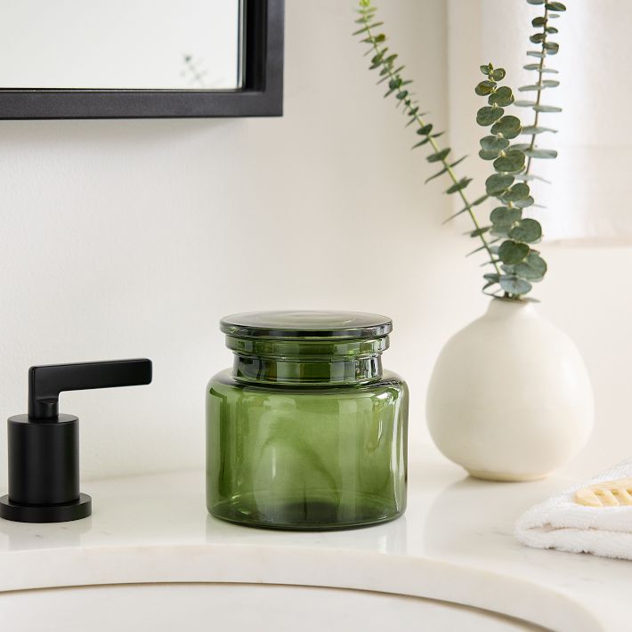 Apothecary Glass Bath Accessories West Elm