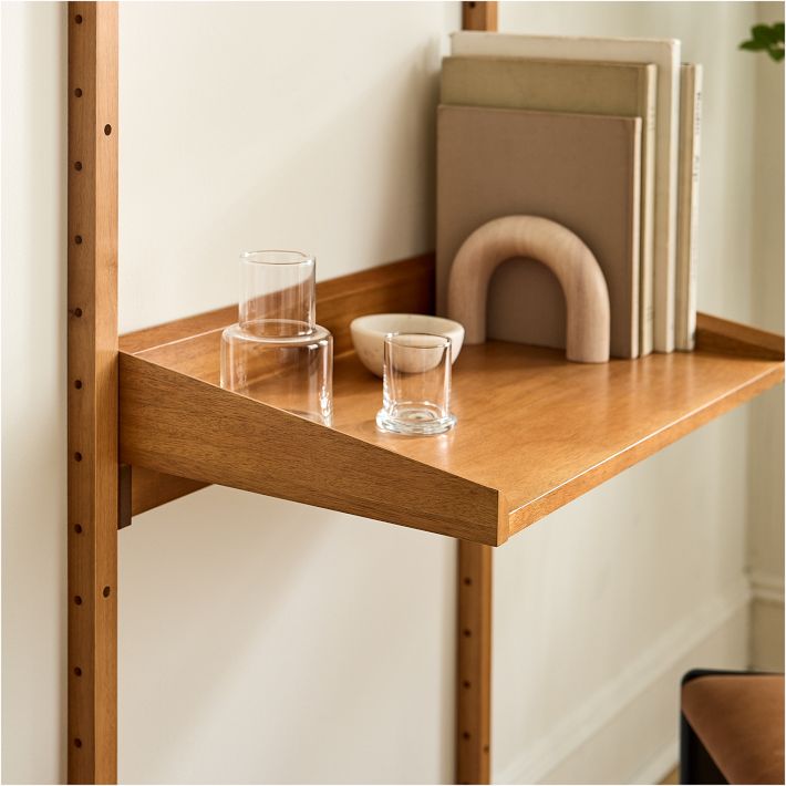 MidCentury Modular Storage Wall Desk West Elm