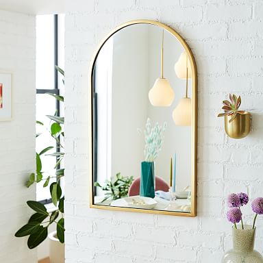 Streamline Rounded Edge Wall Mirror - 24W x 36H