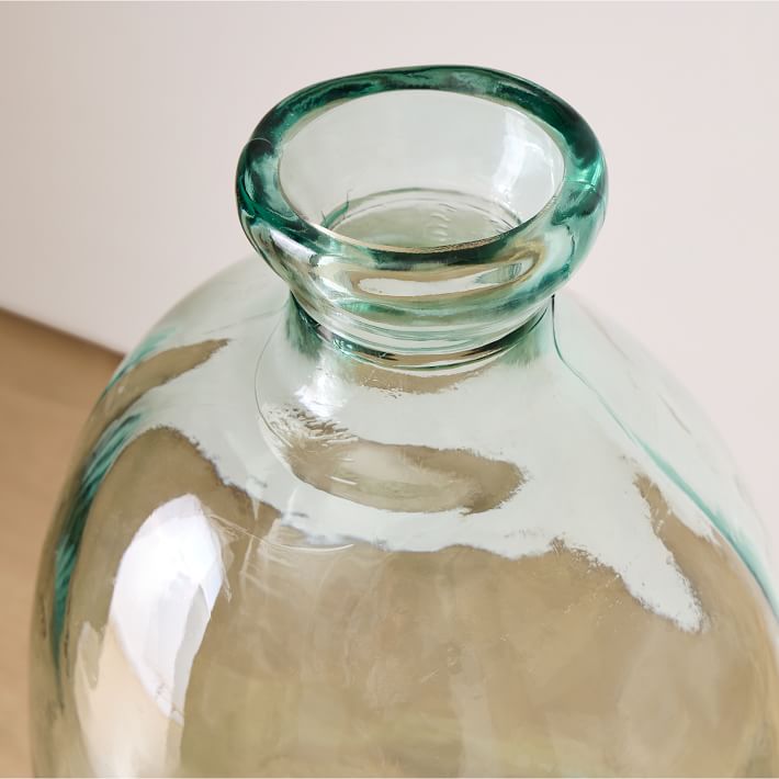 Spanish Recycled Glass Floor Vases West Elm