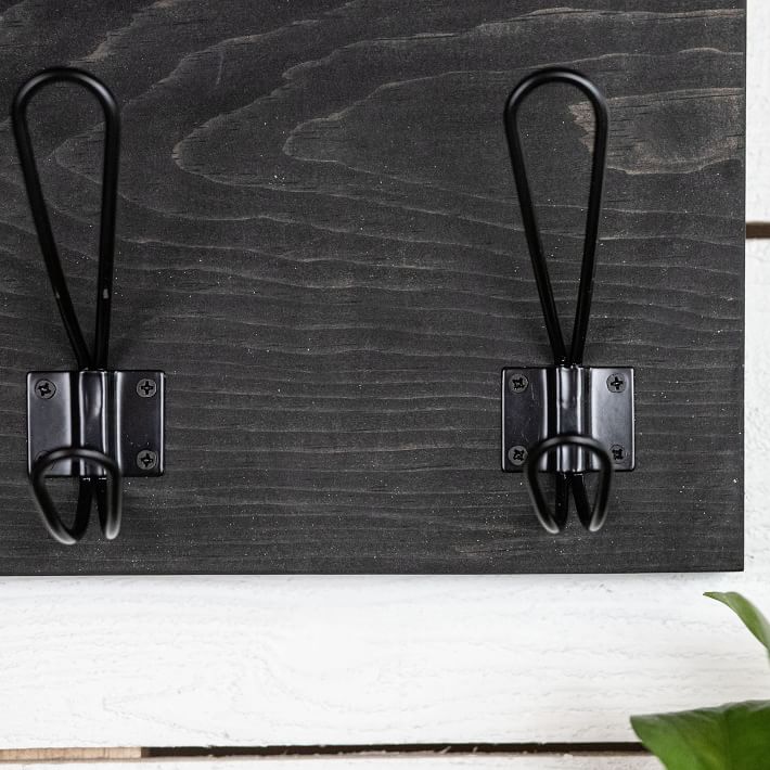 The McGarvey Workshop Coat Hooks Mail Holder