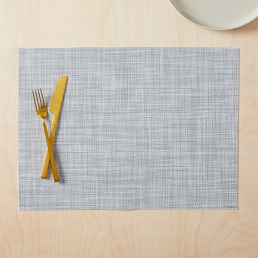 Chilewich Easy-Care Mini Basketweave Placemats | West Elm