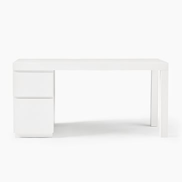 Parsons File Cabinet Desk Set (62") | West Elm
