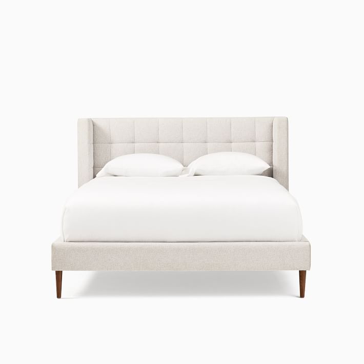 Shelter Bed Wood Legs West Elm
