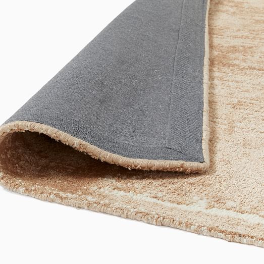 Brushed Metallic Rug | West Elm