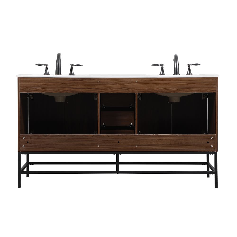 Bradshaw Double Bathroom Vanity, 60" West Elm