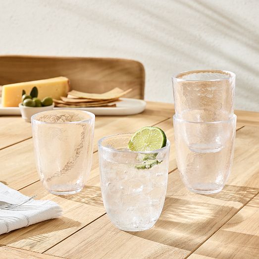 Los Cabos Glass Tumblers (Set of 4) West Elm