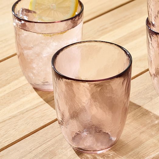 Los Cabos Glass Tumblers (Set of 4) West Elm