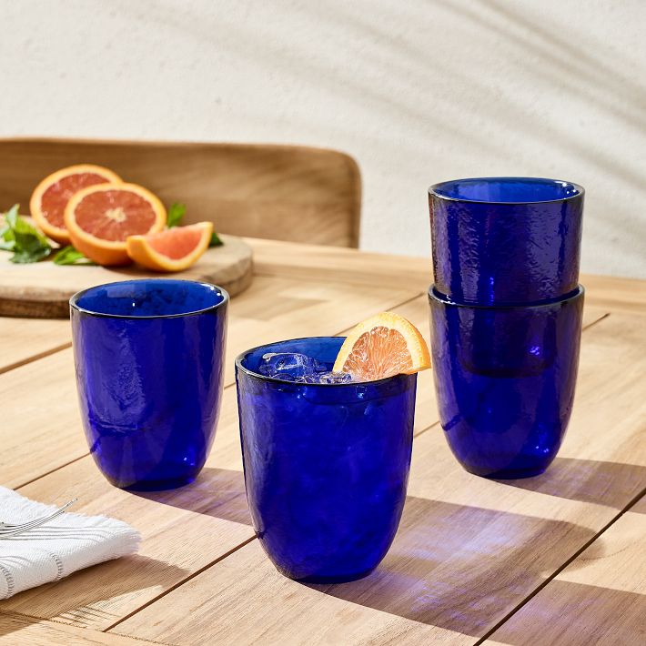 Los Cabos Glass Tumblers (Set of 4) West Elm