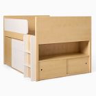 Ziggy Low Loft Bed w/ Desk & Dresser | West Elm