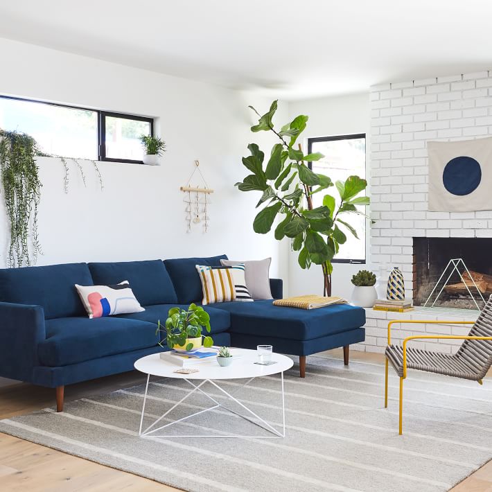 Haven Loft 2Piece Chaise Sectional (99") West Elm