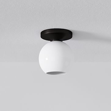 Sculptural Globe Flushmount | West Elm