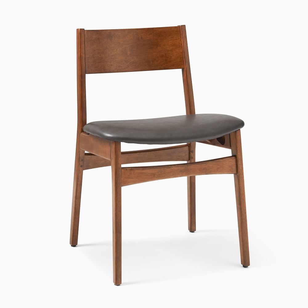 Baltimore Vegan Leather Dining Chair (Set of 2) West Elm