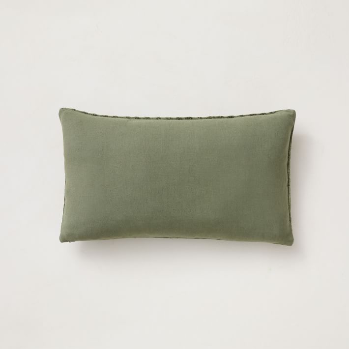 Chenille Jacquard Pillow Cover | West Elm