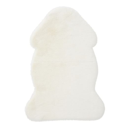 Machine Washable Faux Fur Rug West Elm