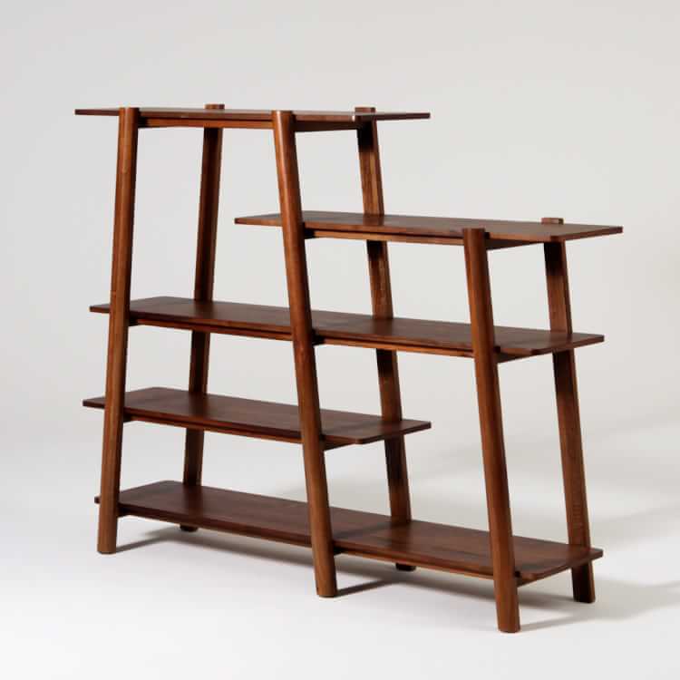 Calgary Tiered Bookshelf (70") West Elm