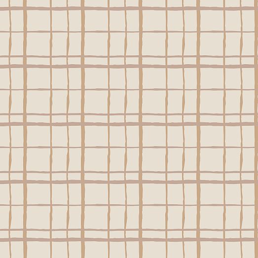 Plaid Removable Wallpaper West Elm