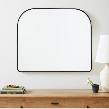 Streamline Rounded Edge Wall Mirror - 24W x 36H