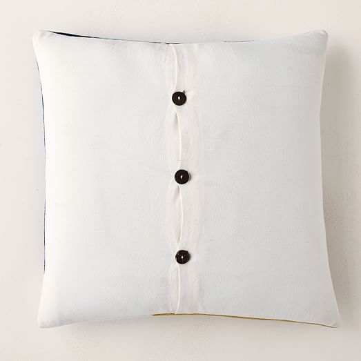 Crewel Overlapping Shapes Pillow Cover | West Elm
