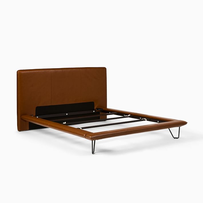 Slope Vegan Leather Bed West Elm