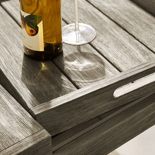 Portside Outdoor Bar Cart West Elm