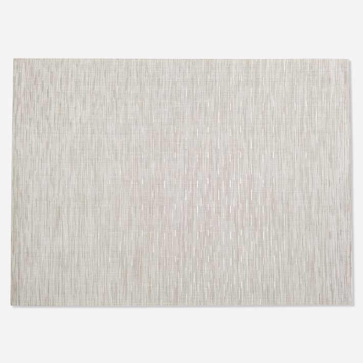 Gray & White Cotton Door mat Rug Indoor Outdoor - 2x3' Zig Zag