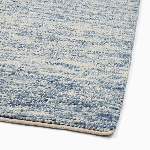 Mini Pebble Wool Jute Rug West Elm