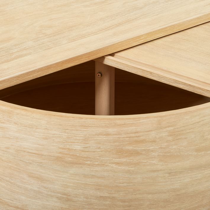 Volume Round Storage Drum Coffee Table