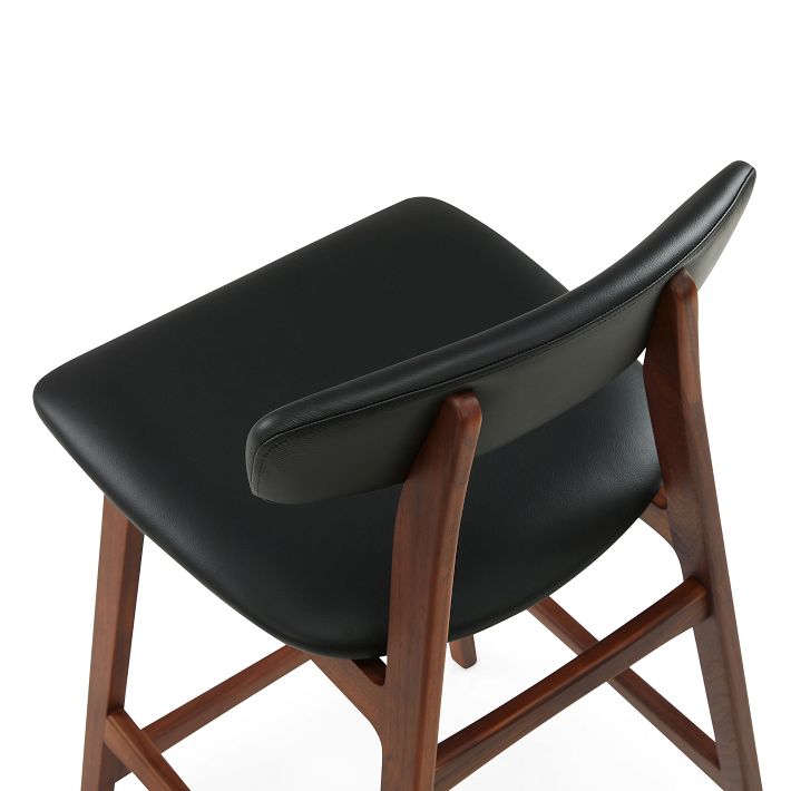 Roebling Leather Counter Stool | West Elm