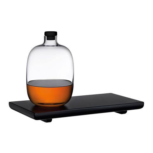 Nude Malt Whiskey Bottle W Tray West Elm