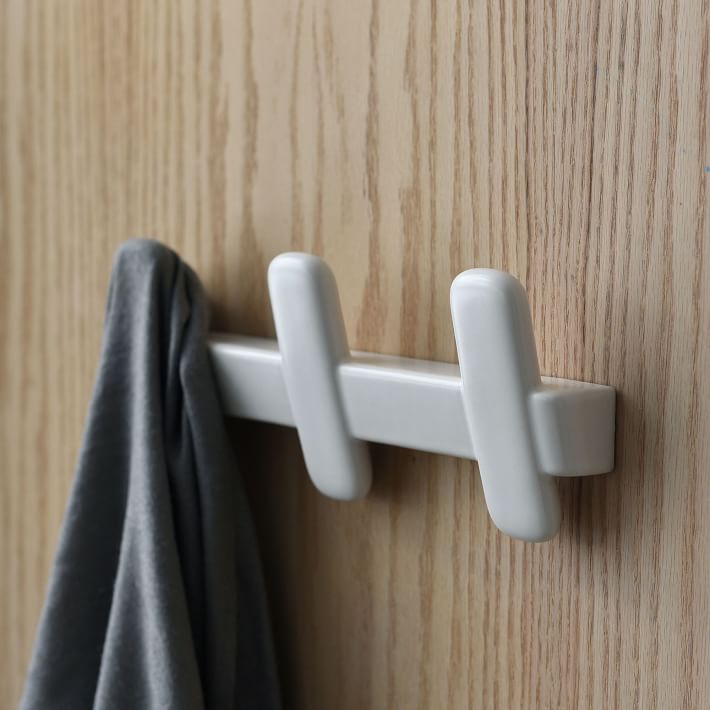 Misewell ThreeProng Coat Hook West Elm