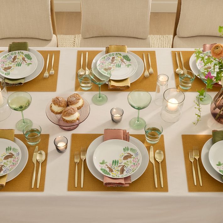 Bella Foster Porcelain Easter Salad Plate Sets West Elm