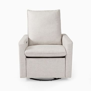 Paxton Manual & Power Swivel Glider Recliner | West Elm