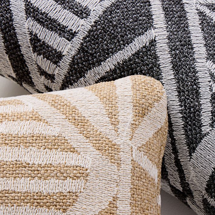 Geo Batik Indoor/Outdoor Pillow | West Elm