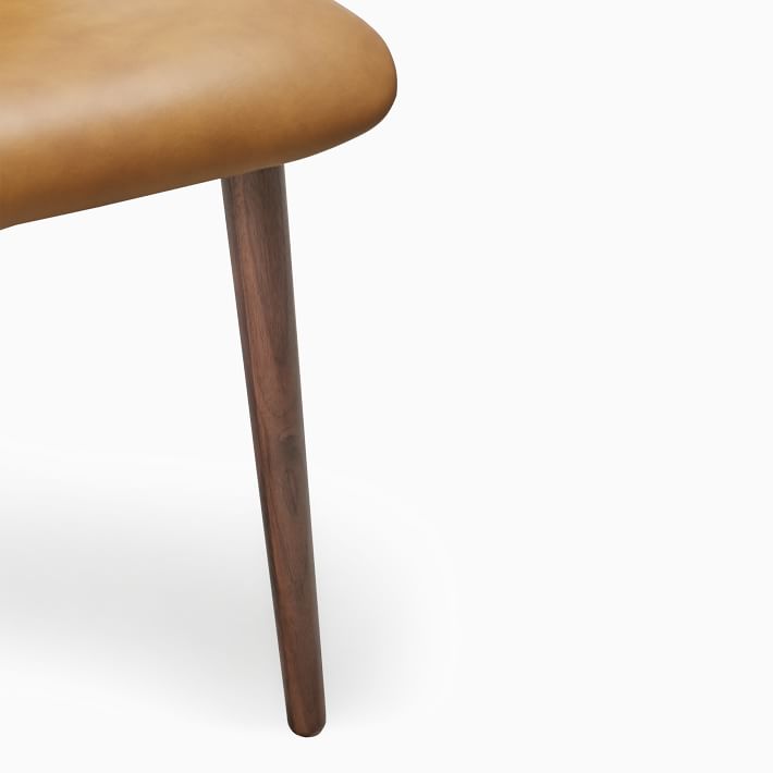 Boulder Leather Dining Chair (Set of 2) West Elm