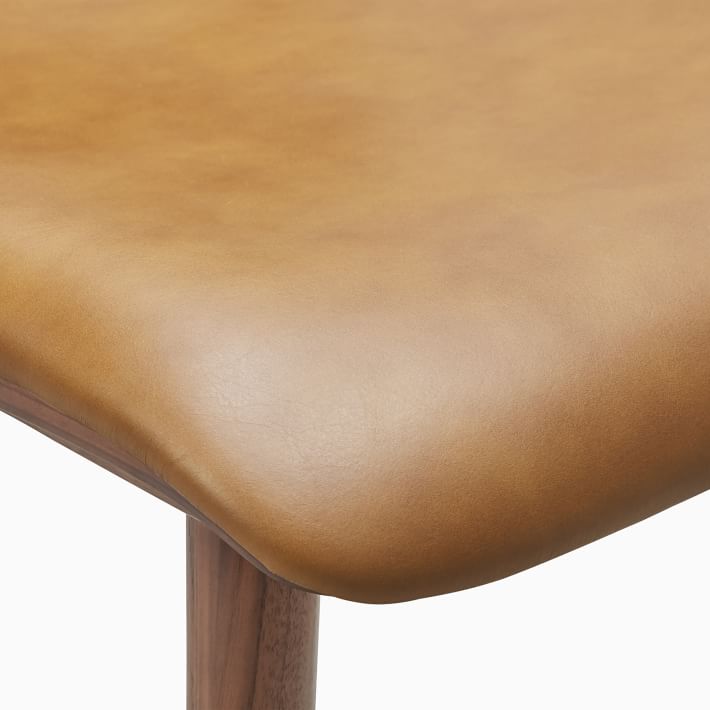 Boulder Leather Dining Chair (Set of 2) West Elm