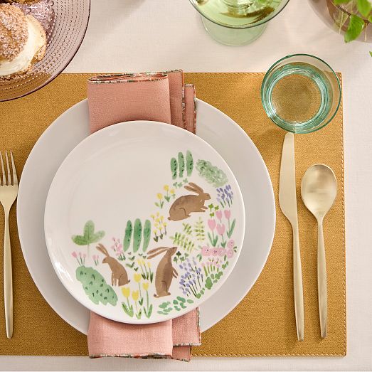 Bella Foster Porcelain Easter Salad Plate Sets West Elm