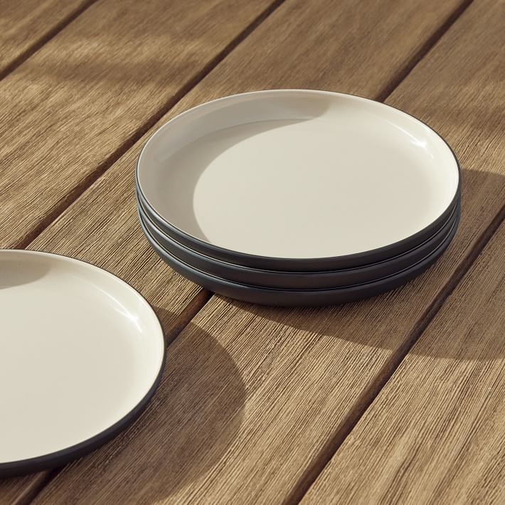 Kaloh Melamine Outdoor Salad Plate Sets