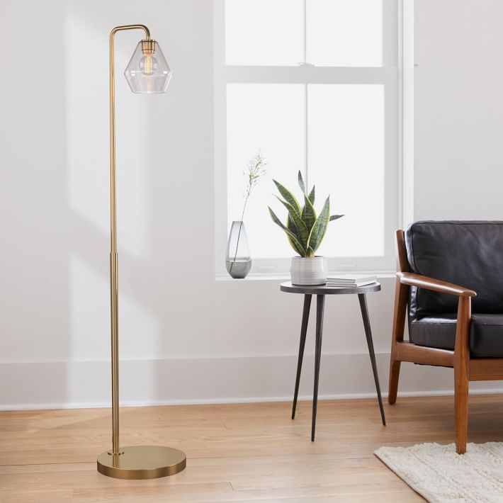 Sculptural Geo Floor Lamp