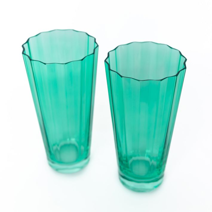 Estelle Colored Glass Sunday Highball Glass Sets West Elm