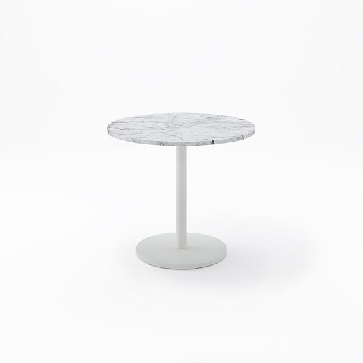 Orbit Faux Marble Dining Table - Round 