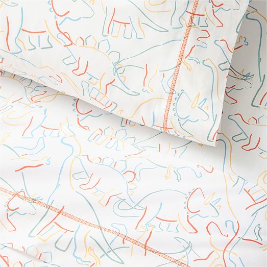 National Geographic Dinosaur Sheet Set | West Elm