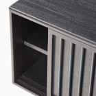 Slatted Media Console (67