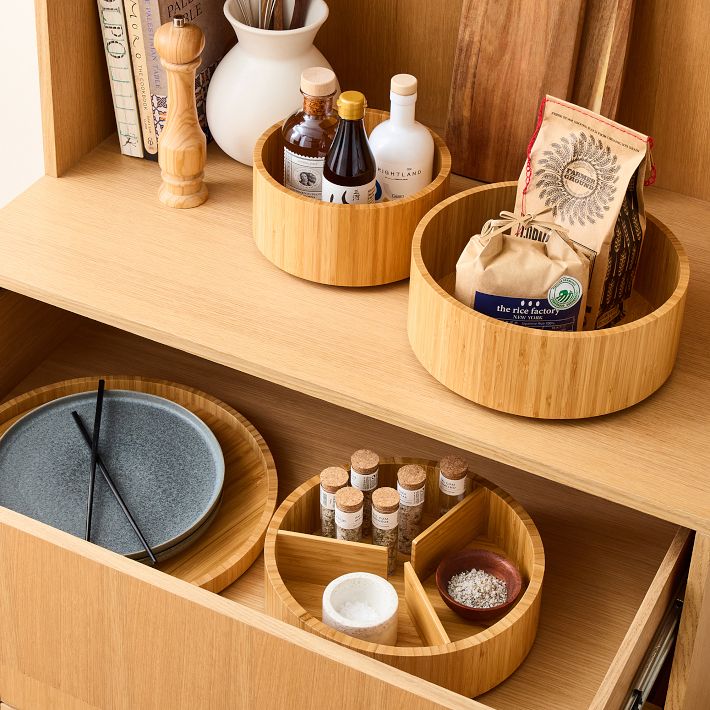 Brockton Bamboo Bathroom Accessories