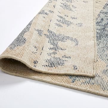 Hand-Knotted Fragment Rug | West Elm