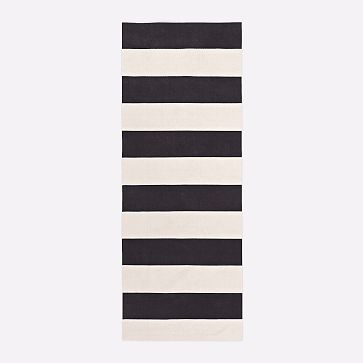 Bold Stripe Cotton Rug | West Elm