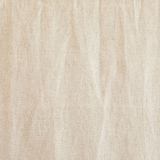 European Flax Linen Cordless Roman Shade West Elm
